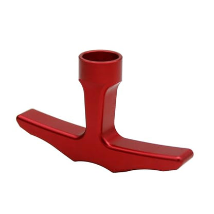 Alloy CNC Pull Starter Handle for Zenoah CY Rovan TSRC Engine (Red) | for 1/5 Hpi Rofun Km Baja Lois 5ive-T FG GoPed Redcat Rc Car Parts - color: Red