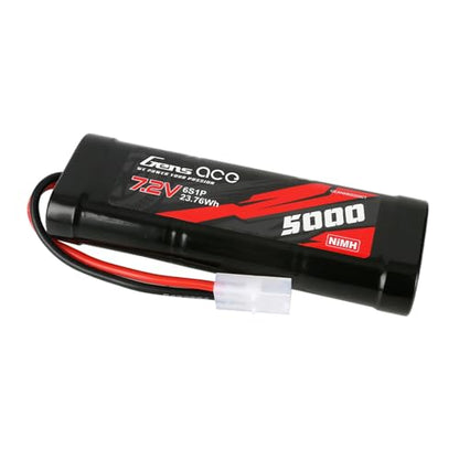 Buddy RC Gens Ace 7.2V 5000mAh 6-Cell NiMH Battery with Tamiya Plug
