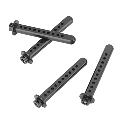 Aluminum Body Mounts Post with Clips Pins,RC Crawler Cars Parts Body Post Mounts for Axial SCX10 1/10 RC Car,car model accessories