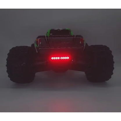 RC Car Spotlight Kits for Traxxas for Mini for Maxx 1/16 5-12V Front Rear Lighting System Bright Lamp RC Car Upgrade Accessories Replacement Parts(Front and Rear Light) - size: Front and rear light