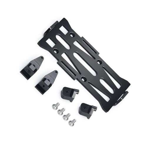 RC Modifications Spare Compatible With Axial For SCX24 AX24 XC-1 1/24 RC Crawler Upgrades Parts CNC Aluminum Battery Tray Shock Mount