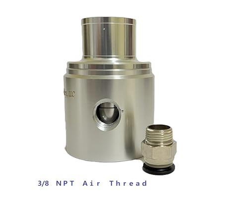 Pneumatic Conveyor Air Amplifier Line Vac Pneumatic Feeder Material Conveyor Particle (1.5 inches (38mm) Nozzle) - style: 1.5 inches (38mm) nozzle
