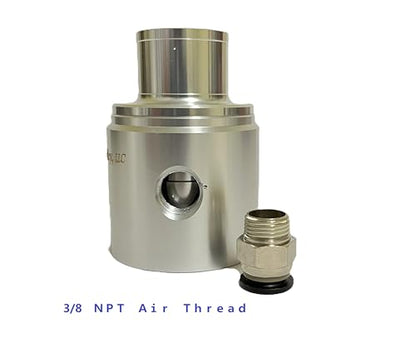 Pneumatic Conveyor Air Amplifier Line Vac Pneumatic Feeder Material Conveyor Particle (1.5 inches (38mm) Nozzle) - style: 1.5 inches (38mm) nozzle