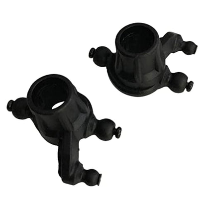 1/16 RC Front Steering Hub Compatible with XLH 9130/9136/9137, 2 Pack Iron Upgrades for Buggy Car