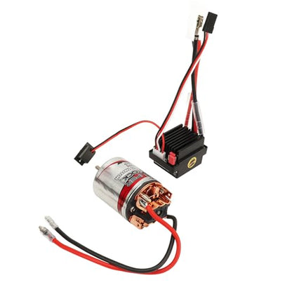 Brushed RC Motor & ESC Combo, 7.4V 540 Motor, 320A ESC, Set for HSP, RC Car (12T) - size: 12T