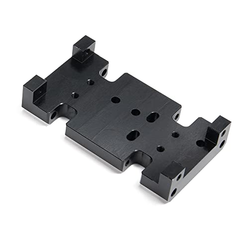 Metal Transmission Gearbox Center Skid Plate Upgrade Parts | For 1/10 Axial SCX10 D90 D110 TF2, RC Crawler Car