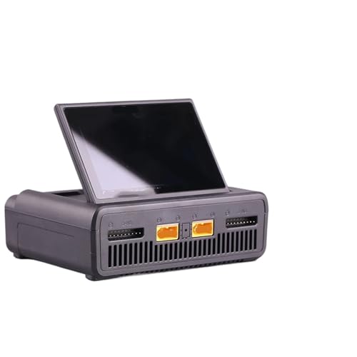Compatible for ToolkitRC - M8D 1600W 50A Dual Channel Touchscreen Charger with 3.5'' Flip Display for 1-8S RC Batteries(M8D Package 2) - color: M8D Package 2