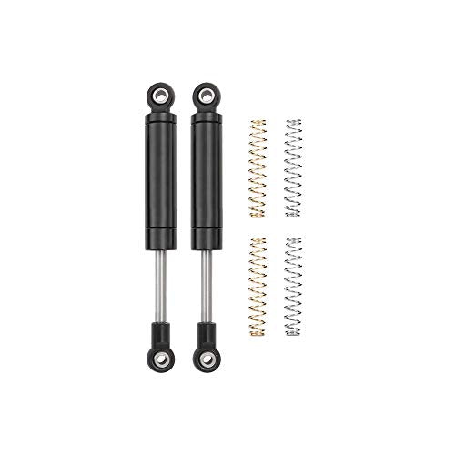 RCLIONS 80mm RC Shocks Absorber Damper Internal Spring for 1/10 Crawler Car | TRX4 SCX10 II III D90 Redcat Gen7 Gen8 Upgrade Parts - size: 80mm