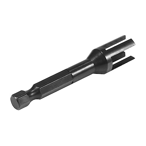 RC Tool kit Quick Assembly Tool Ball Joint Wrench with 1/4'' Hex Shank Fit 5347 Rod Ends for 1/10 RC Crawler Links Building TRX4 SCX10 TF2 VS4-10 RC Tool Set (Rod Ends Assembly Tool Black) (Black) - color: Black