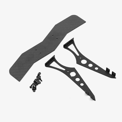 RC Car Upgrade Parts for Tamiya for TT01 for TT02 for HSP for Sakura 1/10 RC Drift Car Upgrade Parts Accessories Metal Tail Wing Rear Spoiler