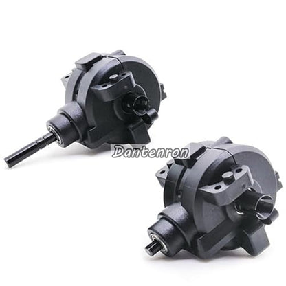 1/10 RC Car Front Drive Diff Gear Box Assembly Set Upgraded Parts Compatible with 1:10 Car HSP Redcat Himoto Volcano EPX 94106 94107 94108 94111 94123