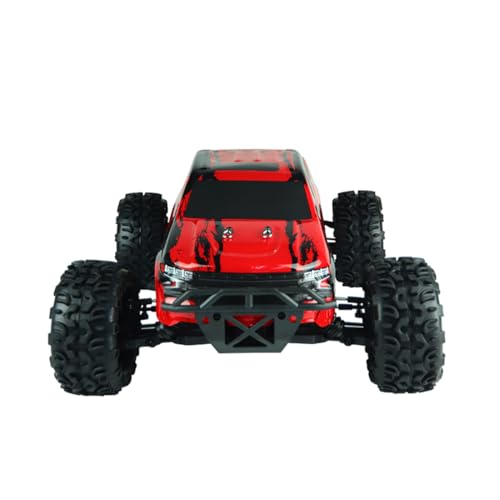 Helixsun VRX RH101 1/10 Scale 4WD Monster Truck 18CXP Nitro 2.4G High-Speed RC Car, Agile Steering, Smooth Ride - R0066 RTR Version - color: Red