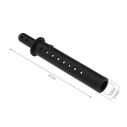 The Lord of the Tools 8PCS RC Body Post Extension Compatible with RC HSP 1/10 Model Car RC Car Body Post Replacement Parts Plastic, Black