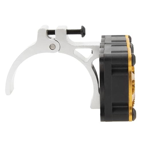 DKKY RC Motor Cooling Fan Heatsink 18000RPM 36mm for ARRMA Axial Traxxas 1/6 1/8 1/10 RC Models with 3650 Motor (Yellow) - color: Yellow