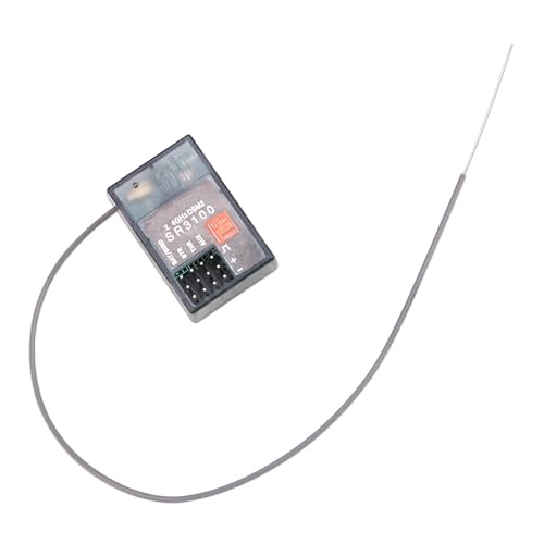 1PCS SR3100 DSM2 Surface Receiver 2.4GHz 3 Channel Modulation for DX3R DX4C DX5C Transmitter for 1/18 Scale Chassis RC Car