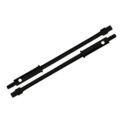 RC 4mm Widen Wheel Axle CVD Front Rear Joint Drive Shaft Upgrade Parts Compatible with Axial SCX24 90081 1/24 RC Crawler