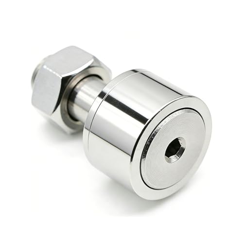 AXK 1pcs Cam Drive Wheel CF5 KR13 M5x13x23mm SUS304 Stainless Steel Standard Transmission Roller for Automated Assembly Conveyo - size: CF5/KR13—M5X13X23mm