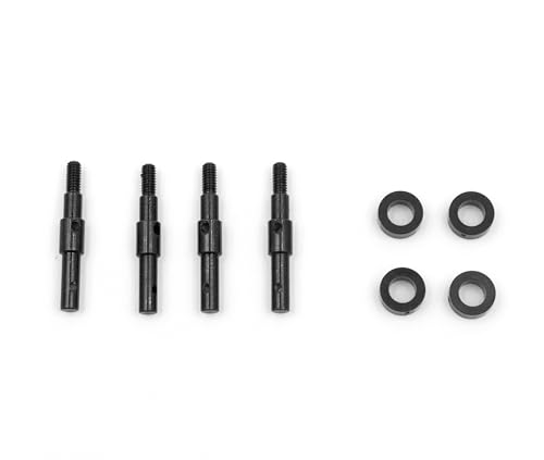 HOBBYPLUS CR18P Portal Axle Shaft - RC Crawler Replacement Axle Shaft and Spacer Set for CR-18P Series