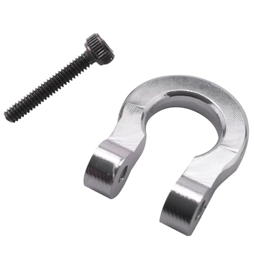 Compatible with SCX10 for Trx4 1/10 RC Crawler RC Parts Accessories 8Pcs Metal Trailer Hook Hitch Tow Shackles RC Car Accessories