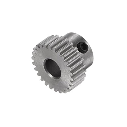 HARFINGTON Pinion Gear 5mm Bore 26T Mod 0.5 Stainless Steel Spur Diff Differential Motor Gear RC Car Replacement Parts - style: 26T