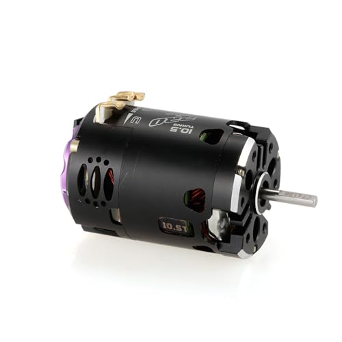 HUIOP 540 10.5T Brushless Motor, Rocket V3 540 10.5T Sensored Brushless SPEC Motor Black for 1/10 RC Racing Car Truck
