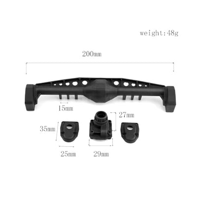 RC Accessories 1Set Plastic Front/Rear Currie F9 Portal Axle Housing for Axial Capra UTB10 1.9 UTB 1/10 RC Crawler Car Upgrade Parts(Front and Rear) - color: Front and Rear
