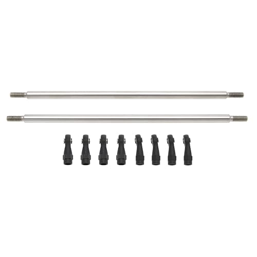 MEUS RACING 1/10 Links Steel Chassis Links Kit for Traxxas TRX4 Axial SCX10 Tamiya CCO1 Redcat Gen8 1/10 RC Crawler (140mm) - size: 140mm