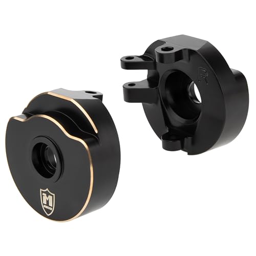 MEUS RACING Steering Knuckles ONLY for MEUS 1/10 Nylon Axles AR44/AR45/Capra Wheel Distance (Brass) - style: Brass