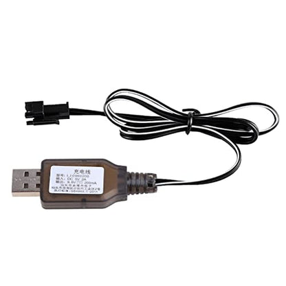 SM-2P Plug 9.6V NiCd NiMH Battery Charger for Toys Robot Car Boat for Tank Remote Control Car USB Charger Nicd Nimh Battery Charger Car Charger Cable 9.6v Household Battery, Positive