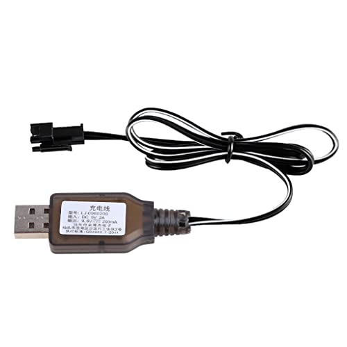 SM-2P Plug 9.6V NiCd NiMH Battery Charger for Toys Robot Car Boat for Tank Remote Control Car USB Charger Nicd Nimh Battery Charger Car Charger Cable 9.6v Household Battery, Positive