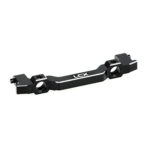 LCX Racing 1/24th RC Crawler Car CNC Machined Aluminum Front Bumper Mount Front Bumper Bracket for Axial SCX24, Upgrades Parts Accessories