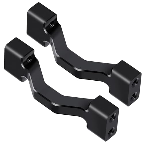 RCHUBAM 2Pcs Lower Cross Brace Aluminum RC Body Shell Side Reinforcement Mount Compatible with LOSI 1/18 Mini LMT 4X4 RC Upgrade Parts