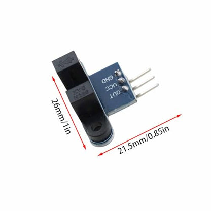 10PCS 3.3V-5V Speed Sensor Encoder Counter for Measuring Small Vehicles Speed and Distance