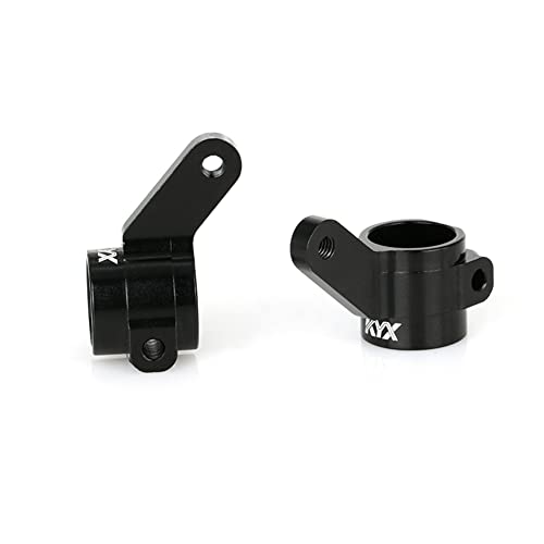 KYX Racing CNC Machined Aluminum Steering Blocks Left & Right Steering Knuckles Upgrades Parts Accessories for RC Crawler Car Traxxas 1/10 Drag Slash 1967 C10