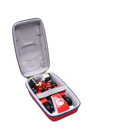 XANAD EVA Hard Case for Mario Kart Live:Nintendo Switch Mario Set Edition - Travel Protective Carrying Storage Bag（Red） - color: Red