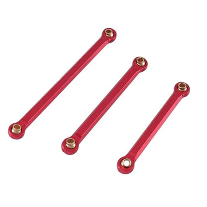 RC Car Parts Compatible with Traxxas for TRX4M 1/18 RC Crawler Car Upgrades Parts Accessories 8Pcs Metal Suspension Link Suspension Link 9749