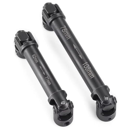 RC Car Drive Shafts for Axial for UTB18 for Capra 1/18 Replacement Front Rear Steel Drive Shaft Joint Transmission Shaft RC Buggy Truck Model Upgrade Parts