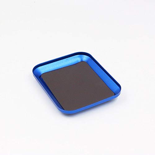 Replacement Part For Aluminium Alloy Magnetic Screw Tray Plate For RC Car Truck RC Model Repair Tool - (Color: Purple) - color: Purple