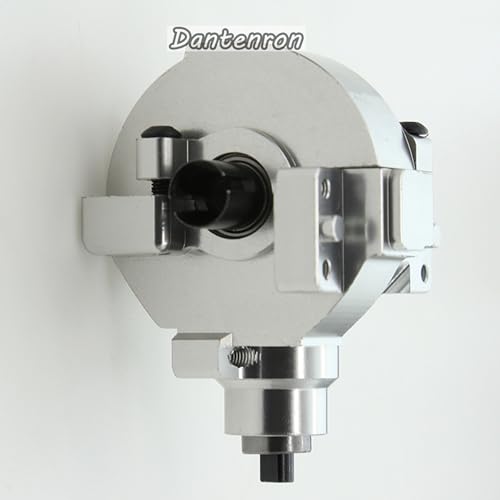 1/10 RC Electric Car Front Drive Diff Gear Box Assembly Set Upgraded Parts Compatible with 1:10 Car HSP Redcat Himoto Volcano EPX 94106 94107 94108 94111 94123 (Silvery) - color: Silvery