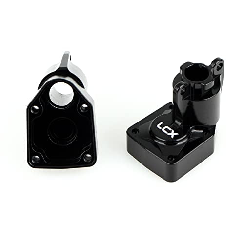 LCX Racing 1/18th RC Crawler Car Rear Portal Axles Aluminum Portal Axle Components for Axial Capra UTB18 Unlimited Trail Buggy, Upgrades Parts Accessories (Portal Housing)