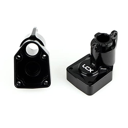 LCX Racing 1/18th RC Crawler Car Rear Portal Axles Aluminum Portal Axle Components for Axial Capra UTB18 Unlimited Trail Buggy, Upgrades Parts Accessories (Portal Housing)