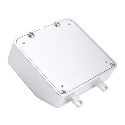 H10 Aluminum Alloy Simulated Cell Receiver Equipment Box Electric Box Fuel Tank for 1/10 RC Crawler Car Vanquish H10 Optic LCG Upgrade Parts (Silver) - color: Silver