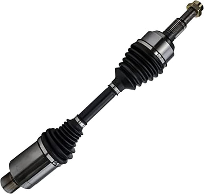 Detroit Axle - 2.4L Front CV Axle Shafts for 2010-2017 Chevrolet Equinox | GMC Terrain 2011 2012 2013 2014 2015, 2 CV Axle Shafts Assembly Replacement - size: 2X1700055-NEW/Pair