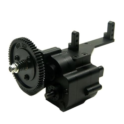 COMODO RC Crawler 2 Speed Metal Gearbox Transmission for 1/10 Scale Compatible with RC Crawler Cars(Gear) - color: Gear