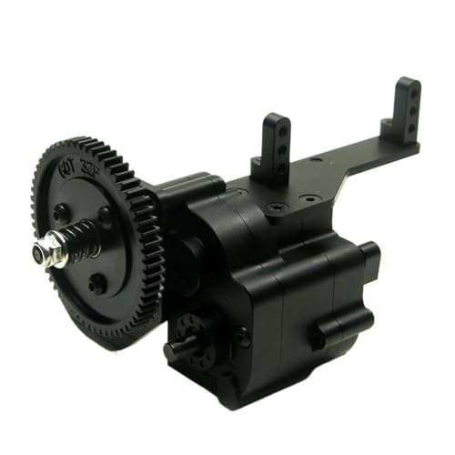 COMODO RC Crawler 2 Speed Metal Gearbox Transmission for 1/10 Scale Compatible with RC Crawler Cars(Gearbox) - color: Gearbox