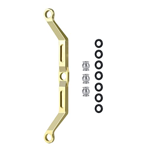 SWX Heavy Weight Brass Steering Link Linkage Set for TRX4M 1/18 RC Crawler Car Upgrade Parts