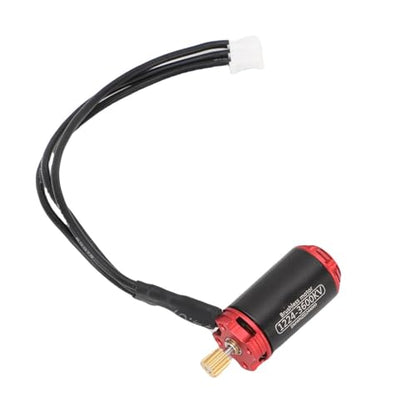 RC Brushless Motor, Aluminum Alloy 1224 3600KV Outrunner Motor for Axial SCX24 RC Cars, High Efficiency, Quiet Operation, for 1/18 and 1/24 Crawler