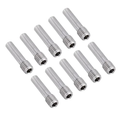 RC Models Parts For Axial For SCX10 1/10 10Pcs M2 M3 M4 Front/Rear Bumper Driveshafts Pin Screws Middle Axle For Bolt Set Screw RC Crawler Car Models(M3) - size: M3