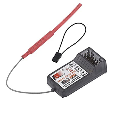 FS-R6B 2.4G 6 Channel Receiver Radio Model Remote Control Receiver for RC Car FS-i10,FS-i8,FS-i6X, FS-i6,S-TH9X,FS-T6,FS-CT6B,FS-T4B, FS-GT2,FS-GT2E,FS-GT2F,FS-GT2G,FS-GT2B,FS-GT3B