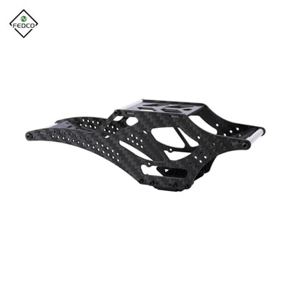 SCX24 LCG Chassis Carbon Fiber Chassis Frame Kit for Axial SCX24 Upgrade Parts 1/24 RC Crawler